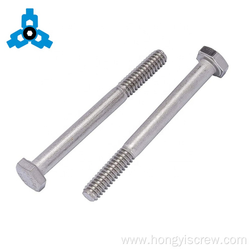 Hexagon Head Cap Screw Bolt Half Thread DIN931